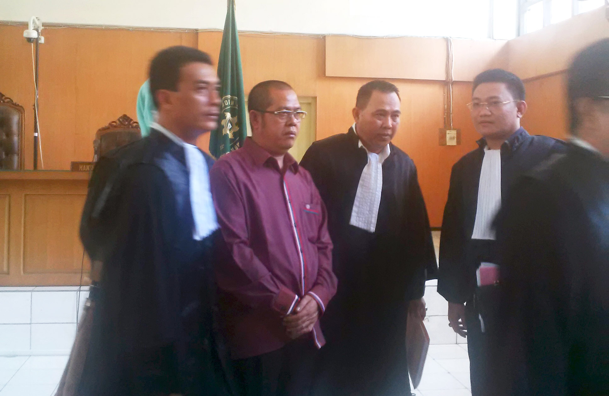 Darwin ajukan eksepsi