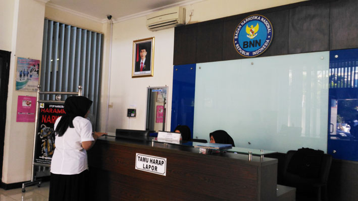 Kantor BNN Sumsel