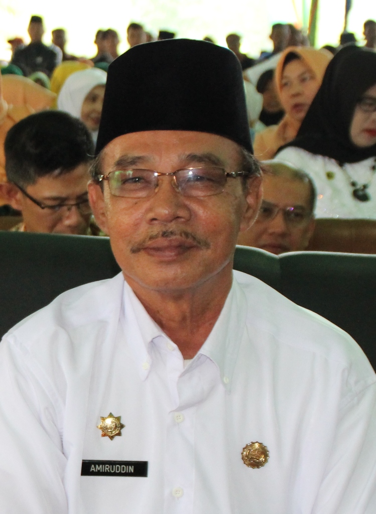 Mantan Sekda PALI Drs. Amirudin Tjikmat