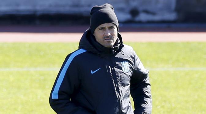 Pelatih Barcelona Luis Enrique