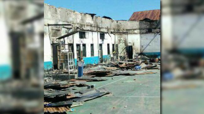 Rutan Malabero pascaterbakar_doc Ditjen Lapas Kemenkumham