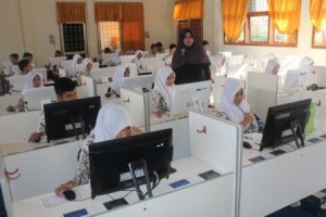 Siswa Mengikuti UNBK _ilustrasi