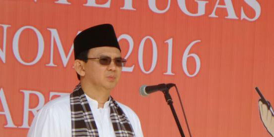 Gubernur DKI Jakarta Basuki Tjahaja Purnama