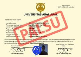 Ijazah palsu