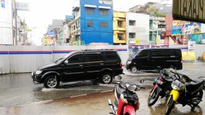 Palembang Banjir Diguyur Hujan