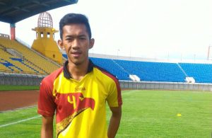 Pemain Srwijaya FC Andes