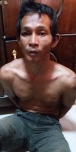 Tersangka Hendrik alias Dika