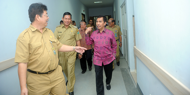 3-Wagub Tinjau RSUD Muaraenim