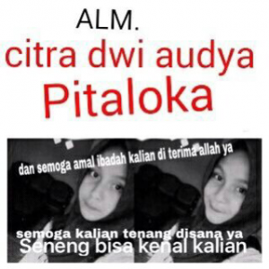 Citra Dwi Aulia Pitaloka Semasa Hidup