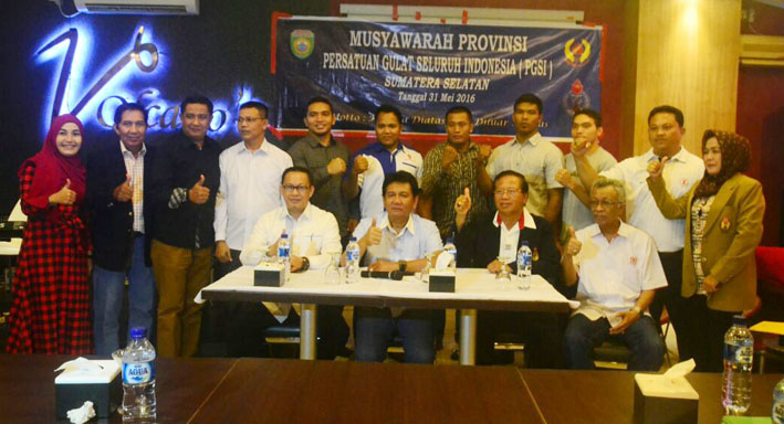 Musyawarah Provinsi (Musprov) PGSI Sumsel di Volcanos PTC Palembang