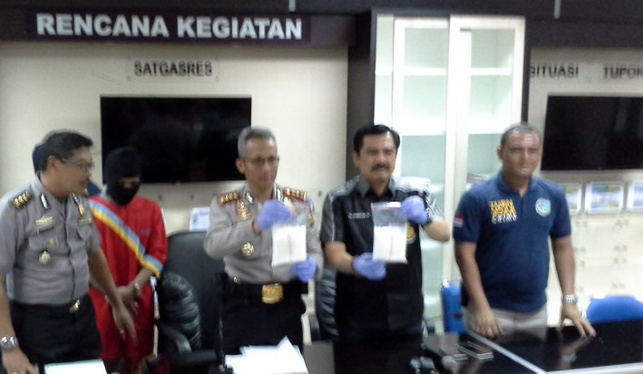 Polisi Gagalkan Penyeludupan Narkoba 1 Miliar