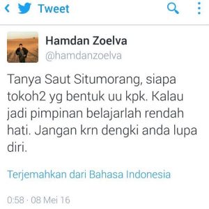 twitan @hamdanzoelva