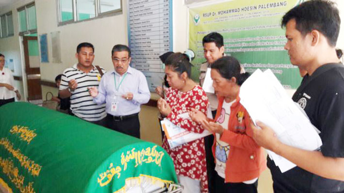 Jenazah tersangka begal