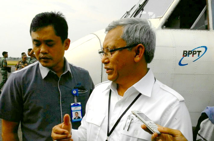 Kepala BB-TMC BPPT Tri Handoko Seto