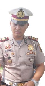 Kasat Lantas Polres OKU, AKP Candra Kirana Putra, SIk