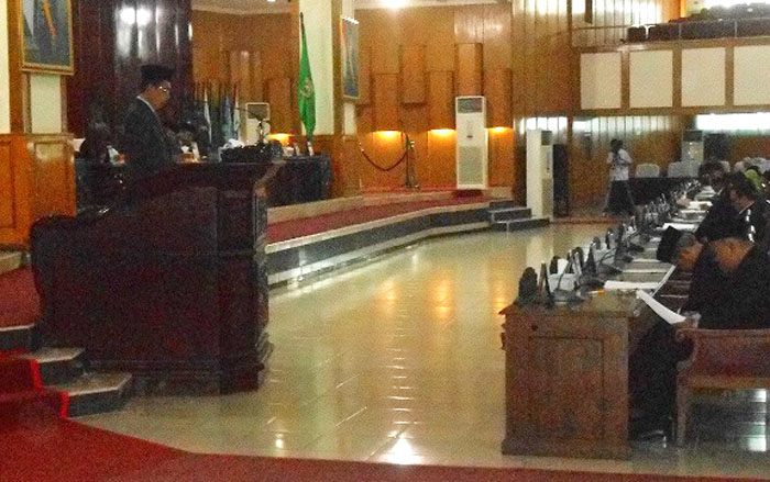Suasana Rapat Paripurna