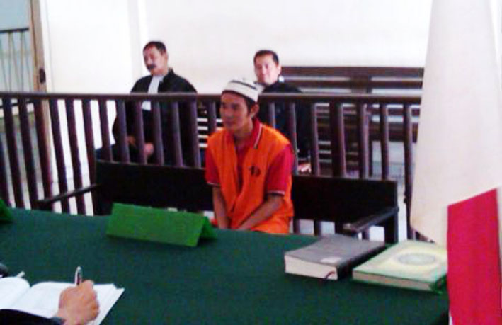 Terdakwa Bambang