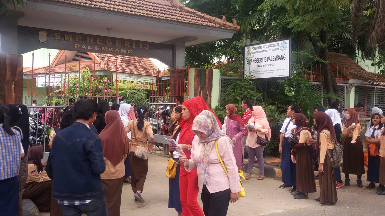 pengumuman smpn 13 Palembang