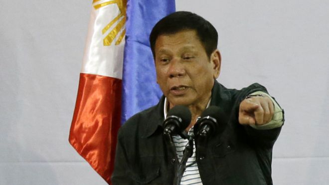 Presiden Filipina Rodrigo Duterte