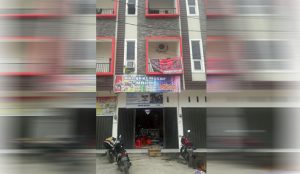 Ruko terbakar