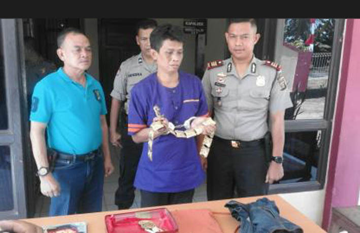 Tersangka pencurian di rumah majikan