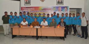Pelepasan tim Liga Sepak Bola Pelajar U16 SYSA Muba mewakili Sumsel babak 32 besar (4)