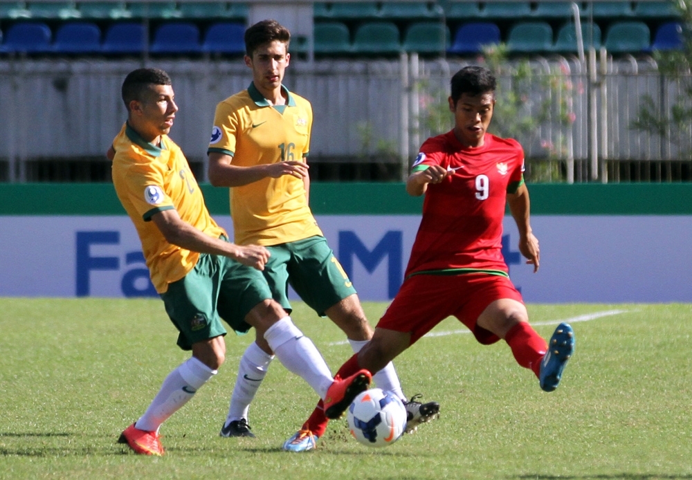 timnas-u-19-vs-australia-afc-championship-2014_youth-training-yangon_minggu-1210_pssi