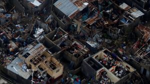 Dampak kerusakan akibat Topan Matthew di Haiti (Foto: Reuters)