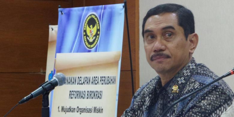 Kepala BNPT Suhardi Alius