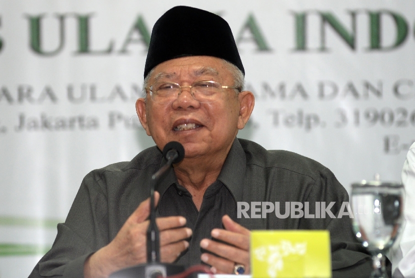 Ketua Umum MUI Maruf Amin