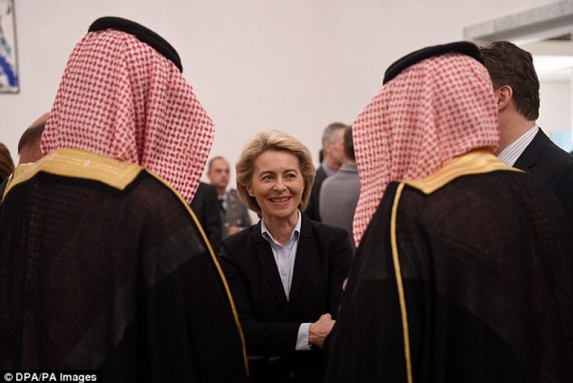 Menteri Pertahanan Jerman Ursula von der Leyen