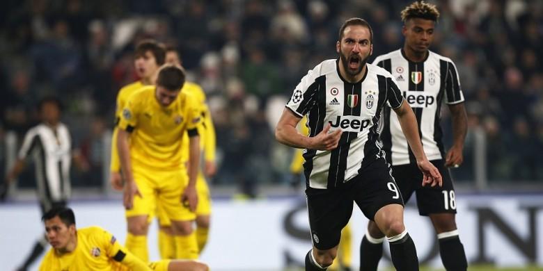 Striker Juventus Gonzalo Higuain