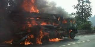Mobil Tangki Meledak