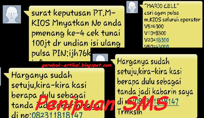 Penipuan Pulsa