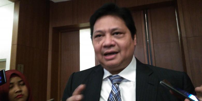 Menteri Perindustrian Airlangga Hartanto