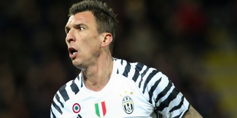 Penyerang Juventus Mario Mandzukic