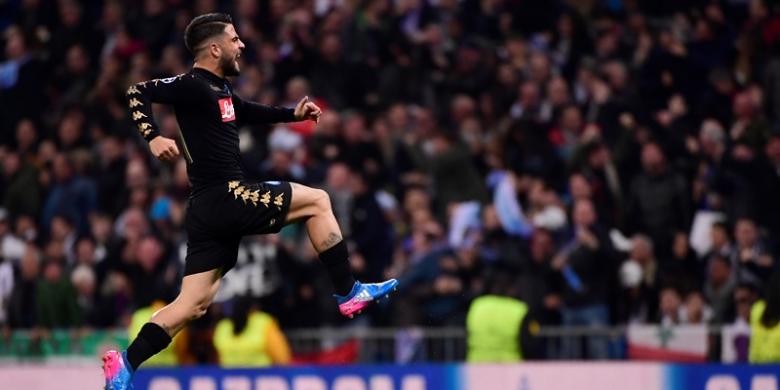 Striker Napoli Lorenzo Insigne