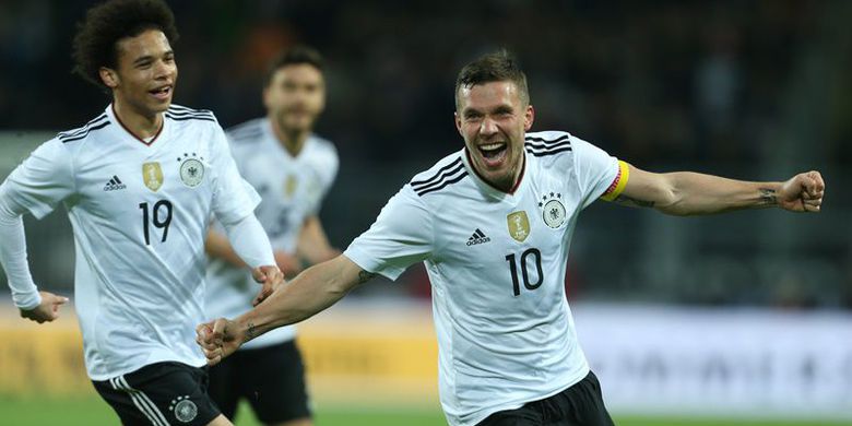 Gelandang Timnas Jerman Lukas Podolski
