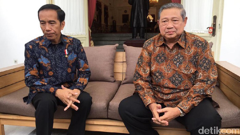 Jokowi Bertemu dengan SBY