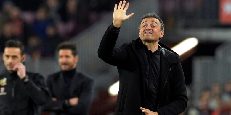 Pelatih Barcelona Luis Enrique