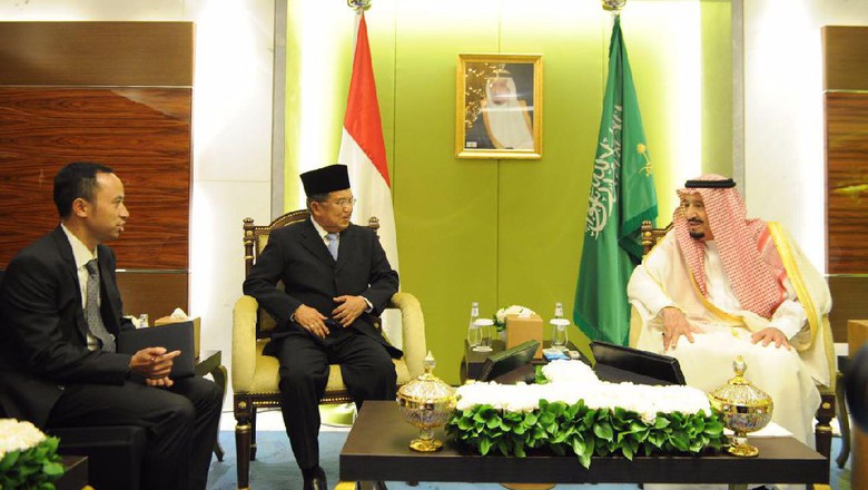 Wapres JK bincang-bincang dengan Raja Salman
