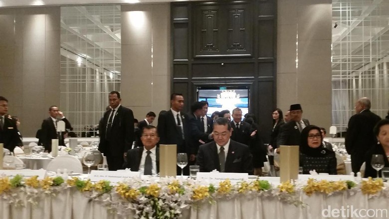 Wapres Jusuf Kalla saat berada di Bangkok