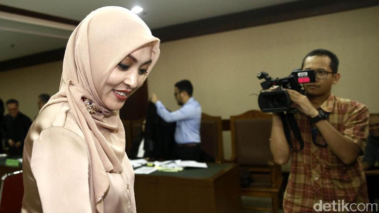 Angelina Sondakh. (Foto; Sumselupdate.com/Istimewa).