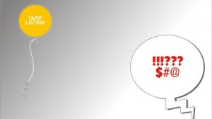 Ilustrasi tarif listrik naik