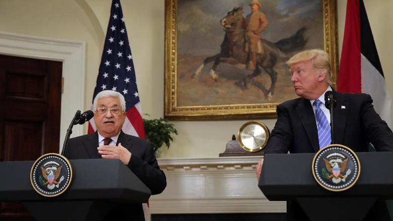 Mahmud Abbas dan Donald Trump