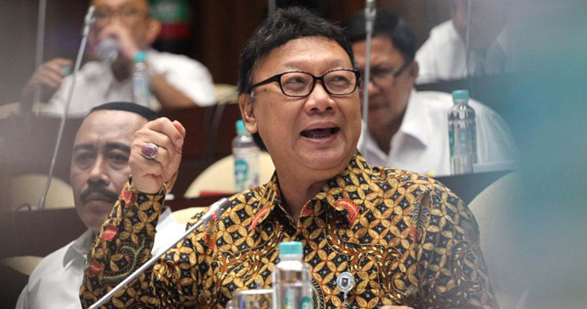 Mendagri Tjahjo Kumolo
