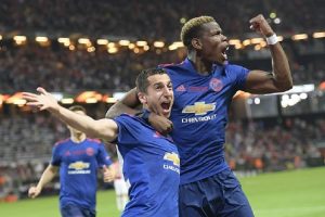 Paul Pogba dan Henrikh Mkhtaryan