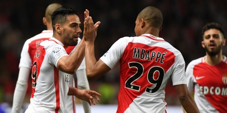 Penyerang AS Monaco Radamel Falcao