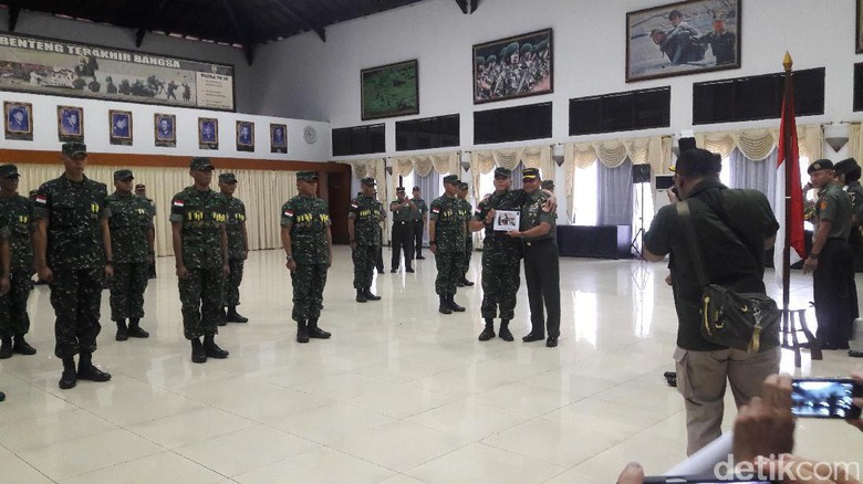 Tim AASAAM TNI AD kembali ke Indonesia