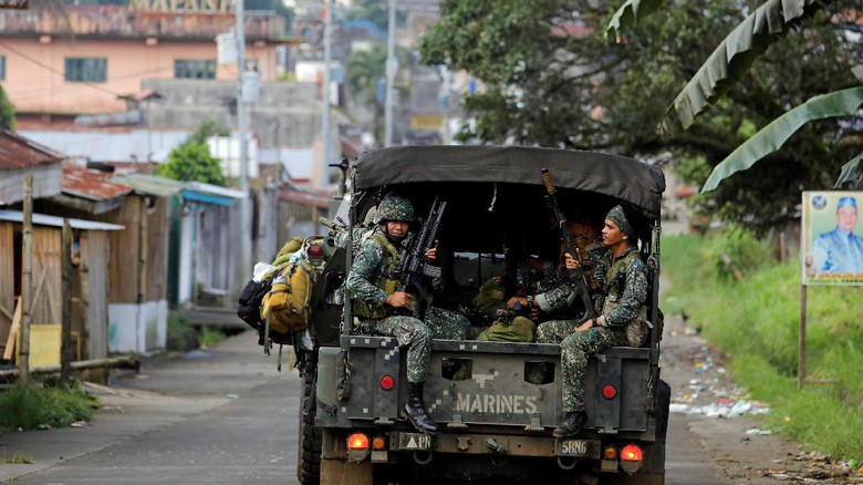 Tentara Filipina di Marawi